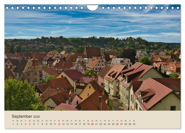 Produktbild: Sommer in Schmalkalden (Wandkalender 2026 DIN A4 quer), CALVENDO Monatskalender
