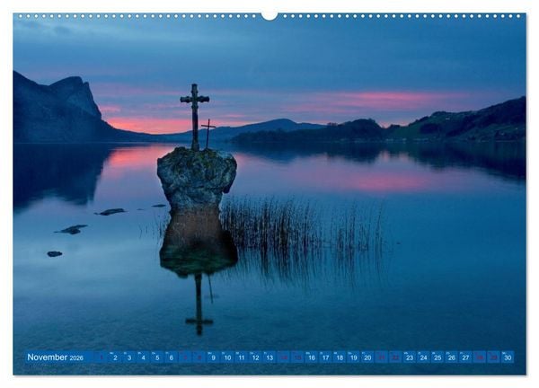 Produktbild: Salzkammergut und Eisenwurzen (Wandkalender 2026 DIN A2 quer), CALVENDO Monatskalender