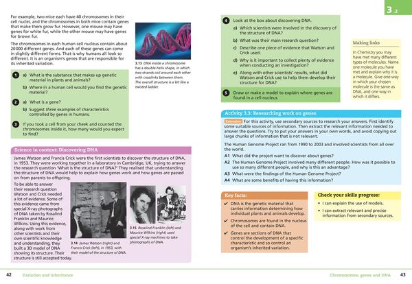 Produktbild: Collins Cambridge Lower Secondary Science - Lower Secondary Science Student's Book: Stage 9