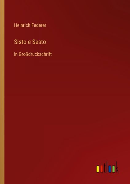 Produktbild: Sisto e Sesto