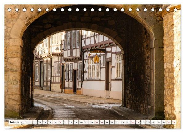 Produktbild: Goslar im Winter (Tischkalender 2027 DIN A5 quer), CALVENDO Monatskalender
