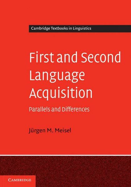Produktbild: First and Second Language Acquisition