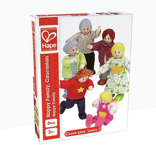 Produktbild: Puppenfamilie – Helle Hautfarbe