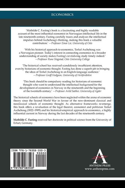 Produktbild: Torkel Aschehoug and Norwegian Historical Economic Thought