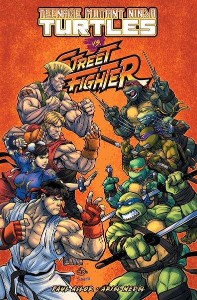 Produktbild: Teenage Mutant Ninja Turtles vs. Street Fighter