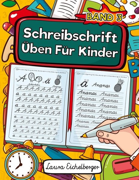 Produktbild: Schreibschrift &Uuml;ben F&uuml;r Kinder (SAS)