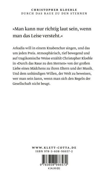Produktbild: Durch das Raue zu den Sternen