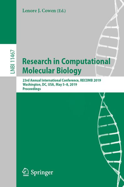 Produktbild: Research in Computational Molecular Biology