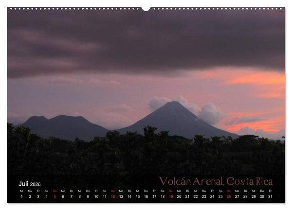 Produktbild: Von Mexiko nach Panama in 12 Monaten (hochwertiger Premium Wandkalender 2026 DIN A2 quer), Kunstdruck in Hochglanz