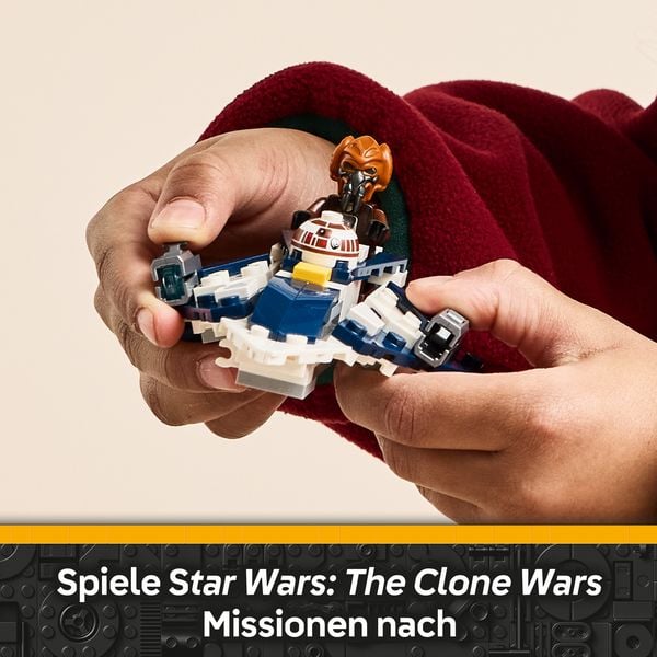 Produktbild: LEGO Star Wars 75400 Plo Koons Jedi Starfighter Microfighter
