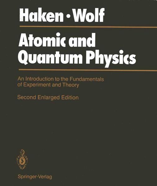 Produktbild: Atomic and Quantum Physics