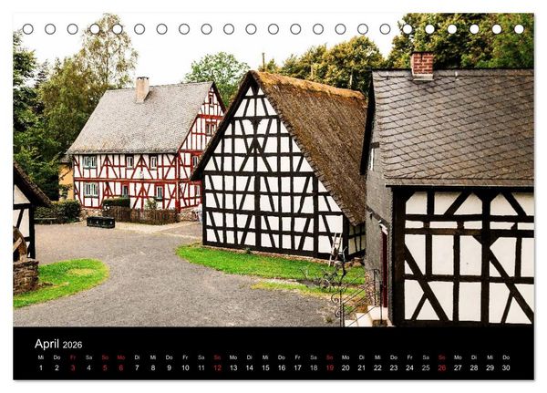 Produktbild: Meine Heimat Westerwald (Tischkalender 2026 DIN A5 quer), CALVENDO Monatskalender