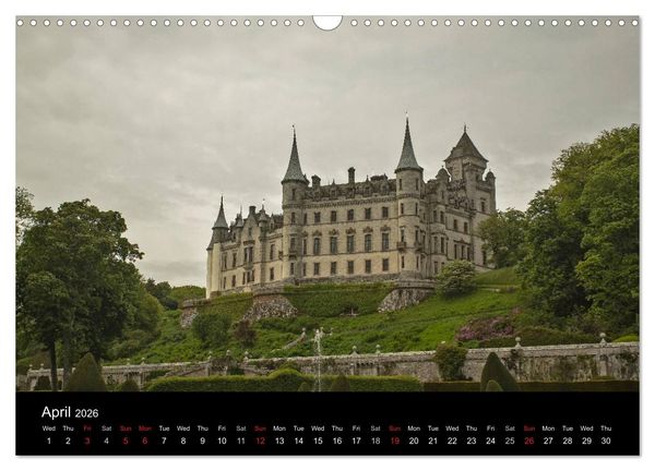 Produktbild: Historic Scotland (Wall Calendar 2026 DIN A3 landscape), CALVENDO 12 Month Wall Calendar