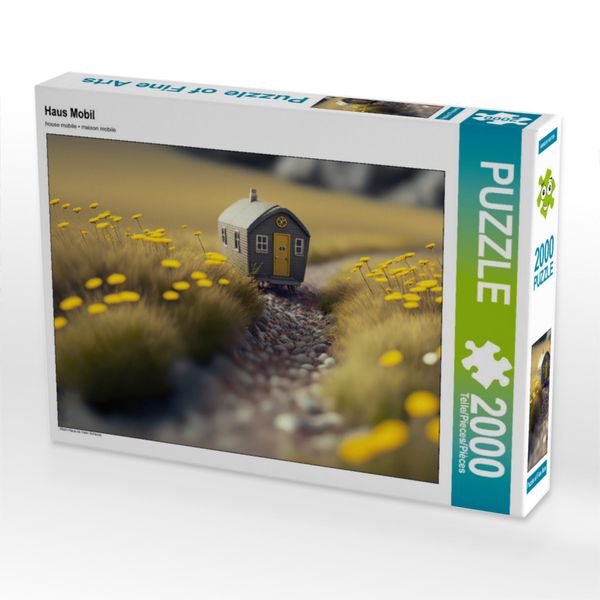 Produktbild: CALVENDO Puzzle Haus Mobil | 2000 Teile Lege-Gr&ouml;&szlig;e 90x67cm Foto-Puzzle f&uuml;r gl&uuml;ckliche Stunden