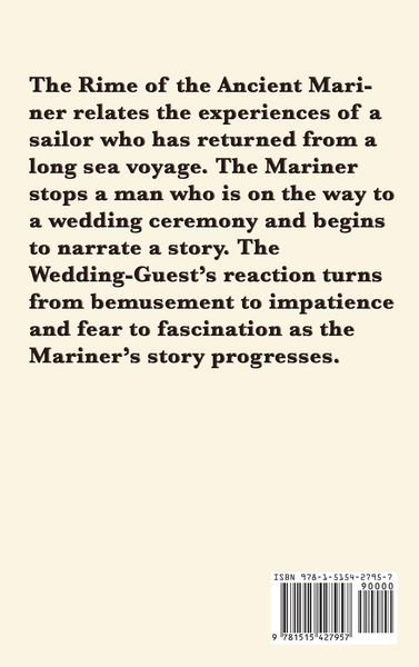 Produktbild: The Rime of the Ancient Mariner - A Masterpiece of English Romantic Poetry