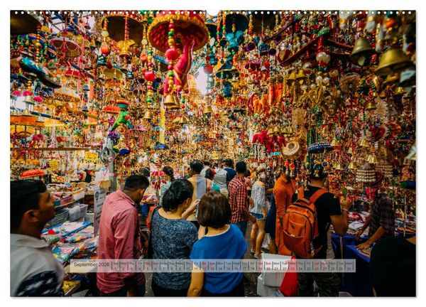 Produktbild: Discover Singapore (High Quality Premium Wall Calendar 2026 DIN A2 landscape),CALVENDO 12 Month Wall Calendar