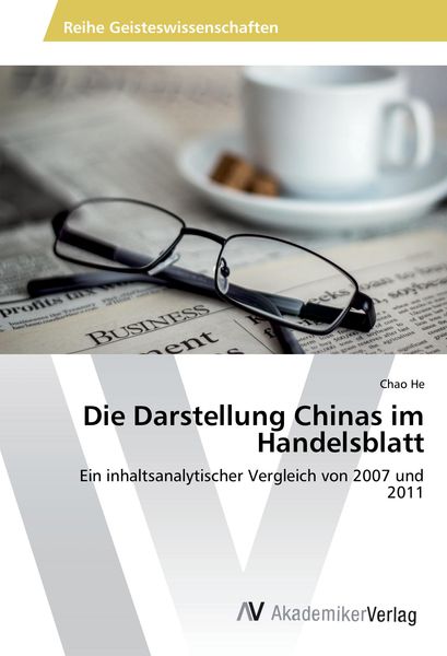 Produktbild: Die Darstellung Chinas im Handelsblatt