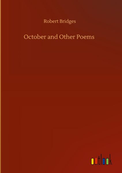 Produktbild: October and Other Poems
