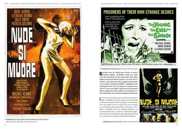 Produktbild: GIALLO MOVIE POSTERS Volume 1: 1961 - 1969