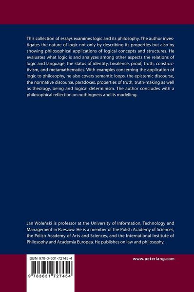 Produktbild: Logic and Its Philosophy