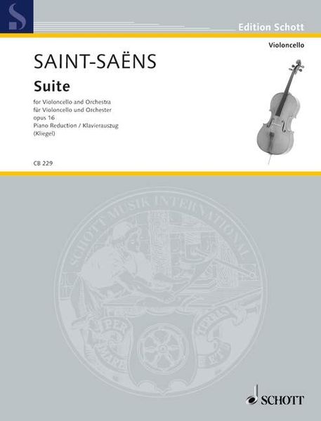Produktbild: Saint-Sa&euml;ns, C: Suite d-Moll
