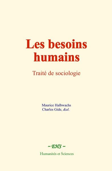 Produktbild: Les besoins humains