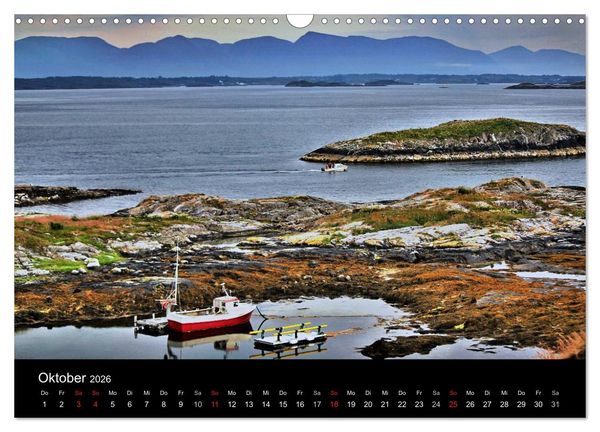 Produktbild: Atemberaubendes Norwegen (Wandkalender 2026 DIN A3 quer), CALVENDO Monatskalender