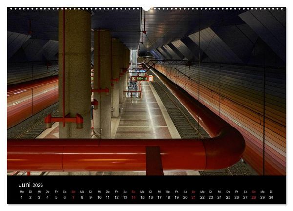 Produktbild: Duisburgs N&auml;chte (Wandkalender 2026 DIN A2 quer), CALVENDO Monatskalender