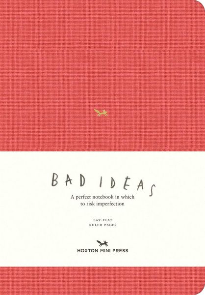 Produktbild: A Notebook for Bad Ideas (Large / Red / Lined)