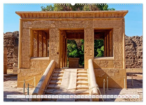 Produktbild: Monumente der Ewigkeit - von Wesiren bis zu C&auml;saren in &Auml;gypten (Wandkalender 2027 DIN A2 quer), CALVENDO Monatskalender
