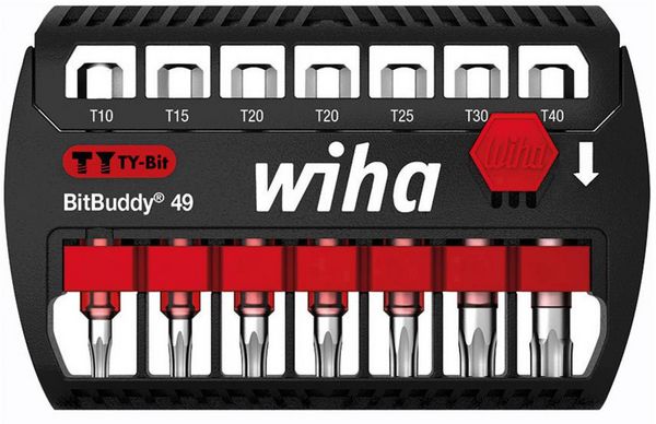 Produktbild: Wiha 42115 Bit-Set 7teilig TORX