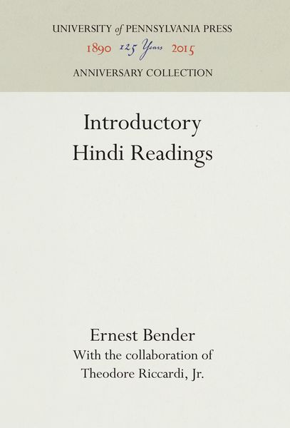 Produktbild: Introductory Hindi Readings,