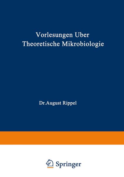 Produktbild: Vorlesungen &uuml;ber Theoretische Mikrobiologie