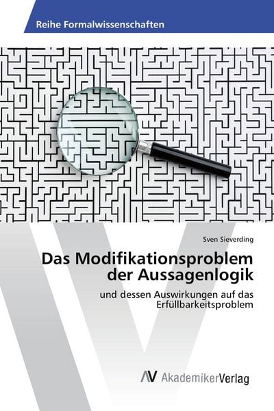 Produktbild: Das Modifikationsproblem der Aussagenlogik