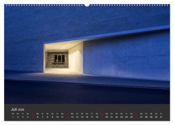 Produktbild: M&uuml;nster mit Licht (Wandkalender 2026 DIN A2 quer), CALVENDO Monatskalender