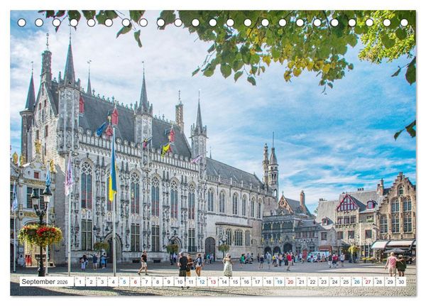 Produktbild: Br&uuml;gge sehen - und sich verlieben (Tischkalender 2026 DIN A5 quer), CALVENDO Monatskalender