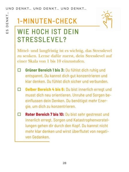 Produktbild: Die 1-Minuten-Strategie gegen Overthinking