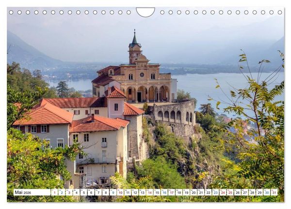 Produktbild: Tessin, Impressionen aus der Italienischen Schweiz (Wandkalender 2026 DIN A4 quer), CALVENDO Monatskalender