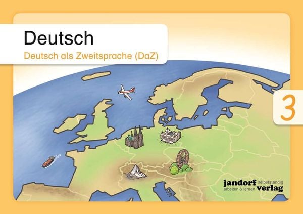 Deutsch Band 3 (DaZ) - Deutsch Schulbuch - 978-3-96081-203-6