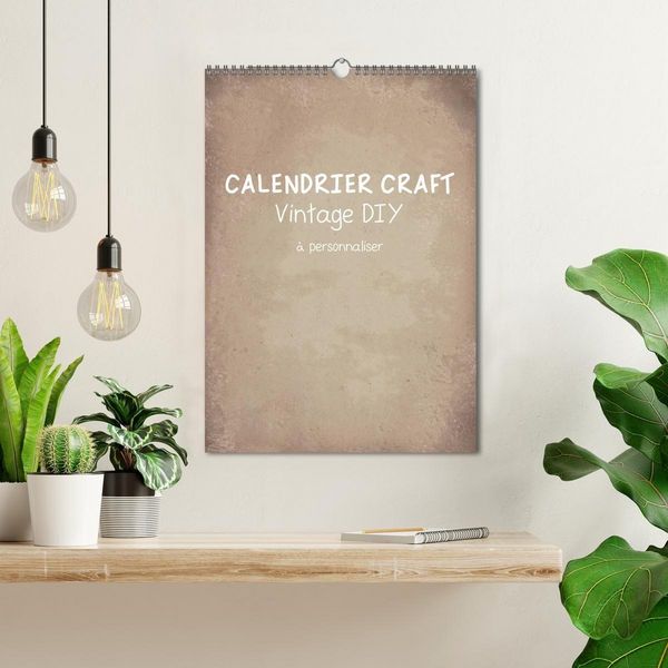 Produktbild: Calendrier Craft Vintage DIY (Calendrier mural 2027 DIN A3 horizontal), CALVENDO calendrier mensuel