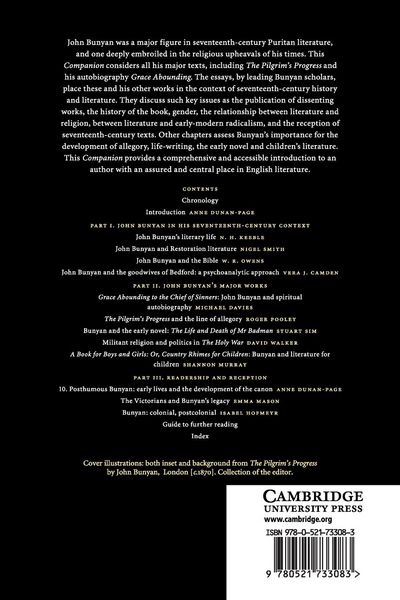 Produktbild: The Cambridge Companion to Bunyan