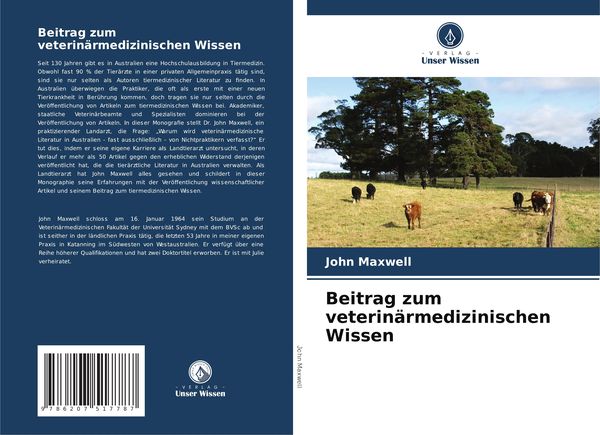 Produktbild: Beitrag zum veterin&auml;rmedizinischen Wissen