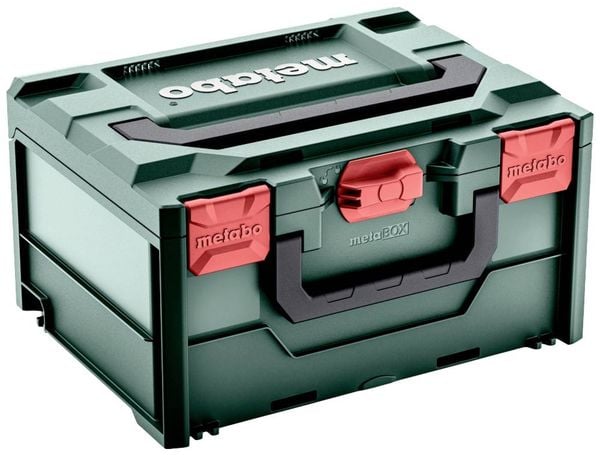 Produktbild: Metabo metaBOX 215 626887000 Maschinenkoffer ABS Gr&uuml;n/Rot (L x B x H) 396 x 296 x 215 mm