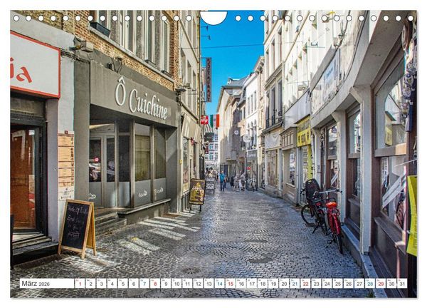 Produktbild: Gent - staunen und erleben (Wandkalender 2026 DIN A4 quer), CALVENDO Monatskalender
