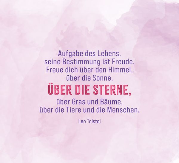Lebensfreude für jeden Tag