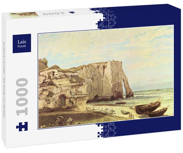 Produktbild: Lais Puzzle Gustave Courbet - Die K&uuml;ste von Etretat 1000 Teile