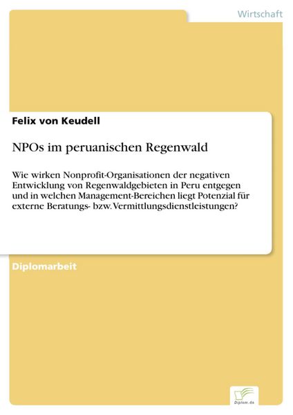 Produktbild: NPOs im peruanischen Regenwald