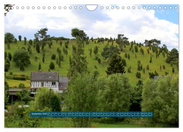 Produktbild: Die Toskana der Eifel - Das Lampertstal (Wandkalender 2026 DIN A4 quer), CALVENDO Monatskalender