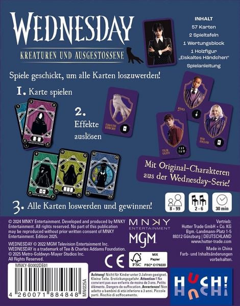 Produktbild: Wednesday - Kreaturen und Ausgesto&szlig;ene