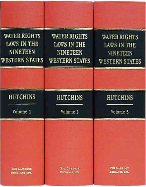 Produktbild: Water Rights Laws in the Nineteen Western States (3 Vols.)